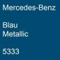 Preview: Mercedes-Benz, Blau Metallic, 5333.